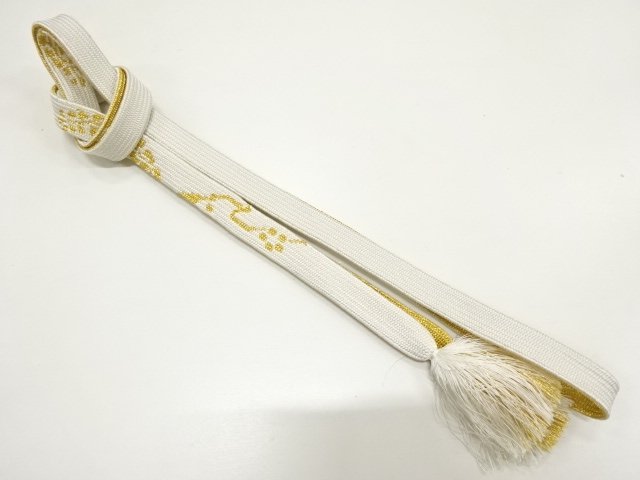 JAPANESE KIMONO / HANDTIED OBIJIME CORD